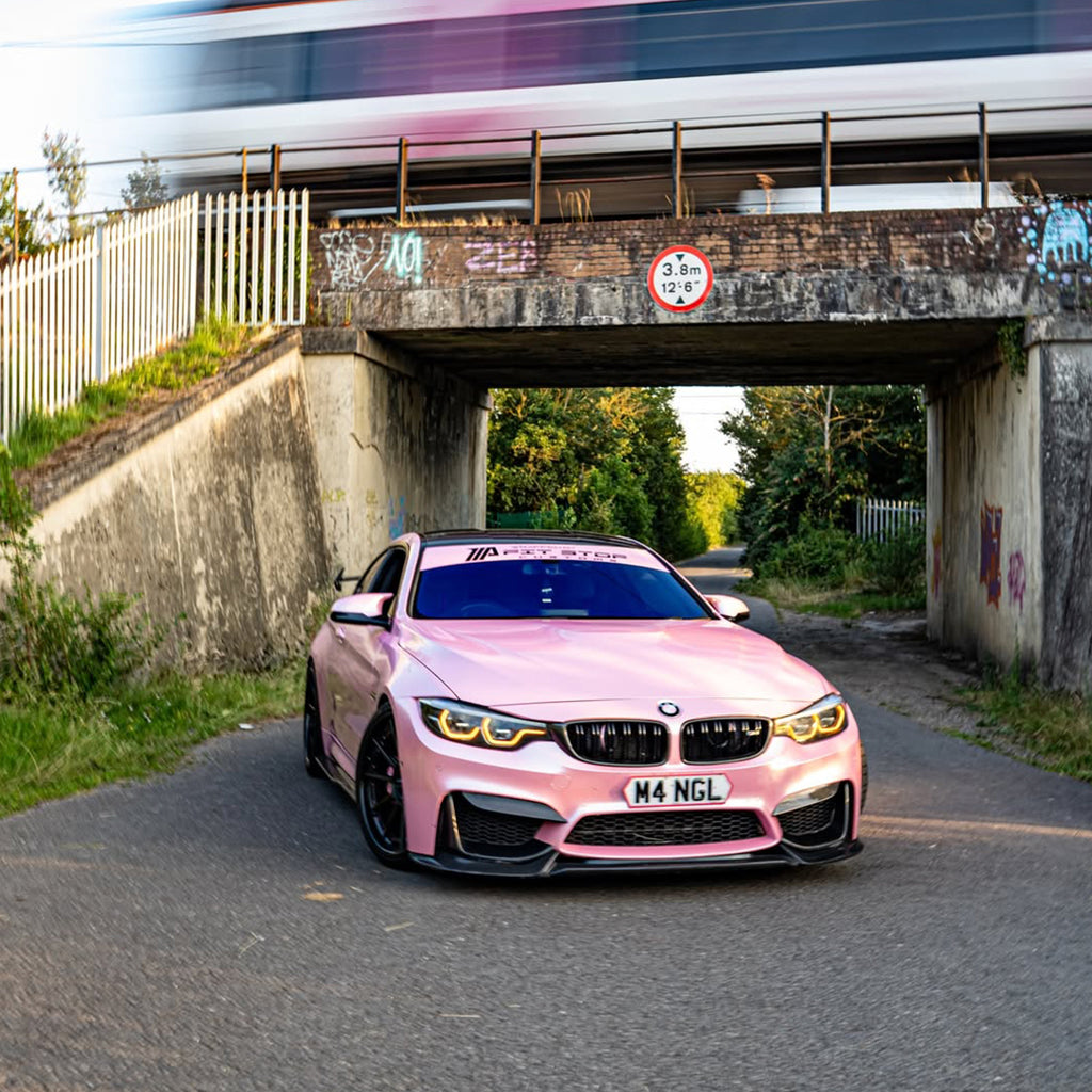 Candy Macaron Taffy Pink Vinyl Wrap
