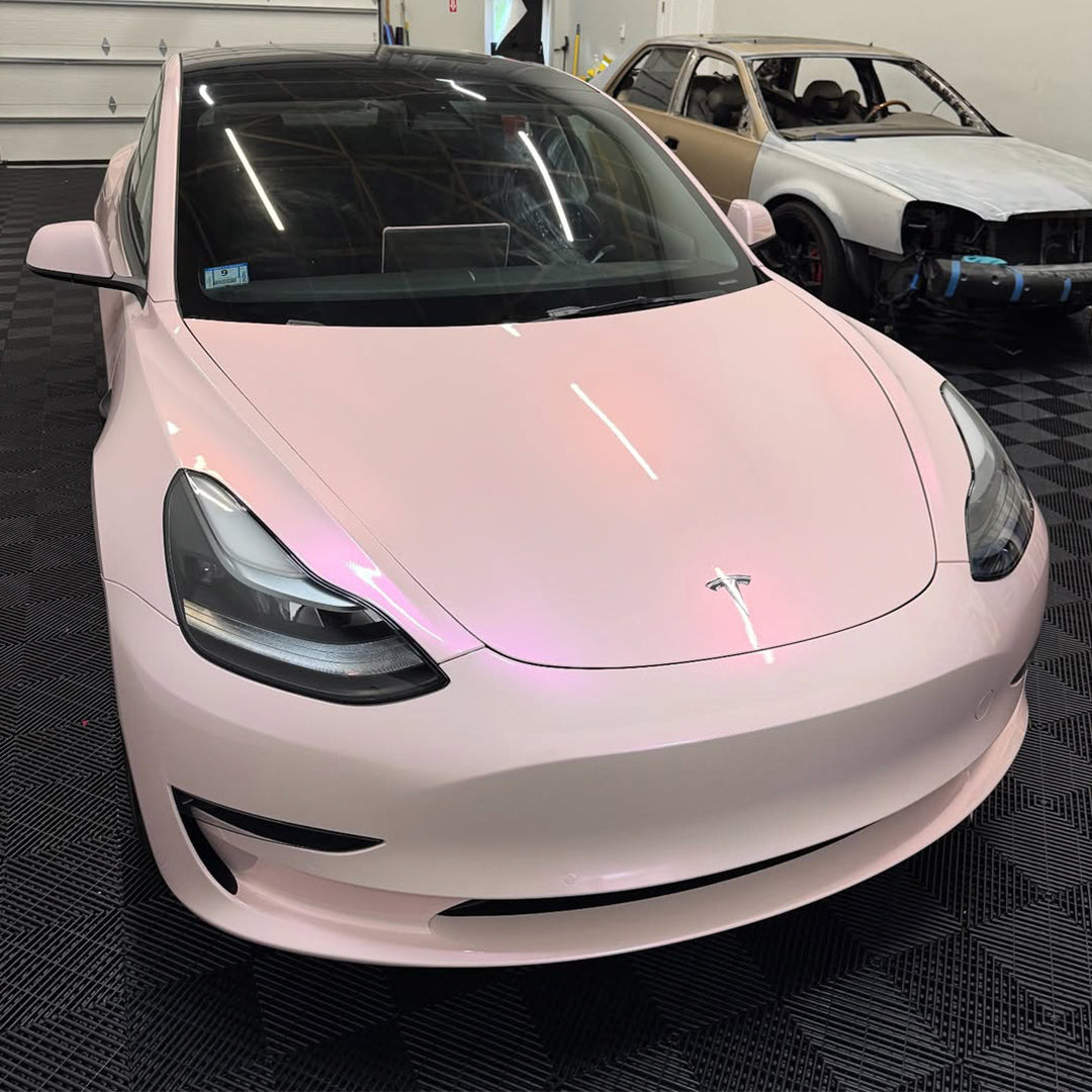 Candy Metallic Purple Pink Vinyl Wrap