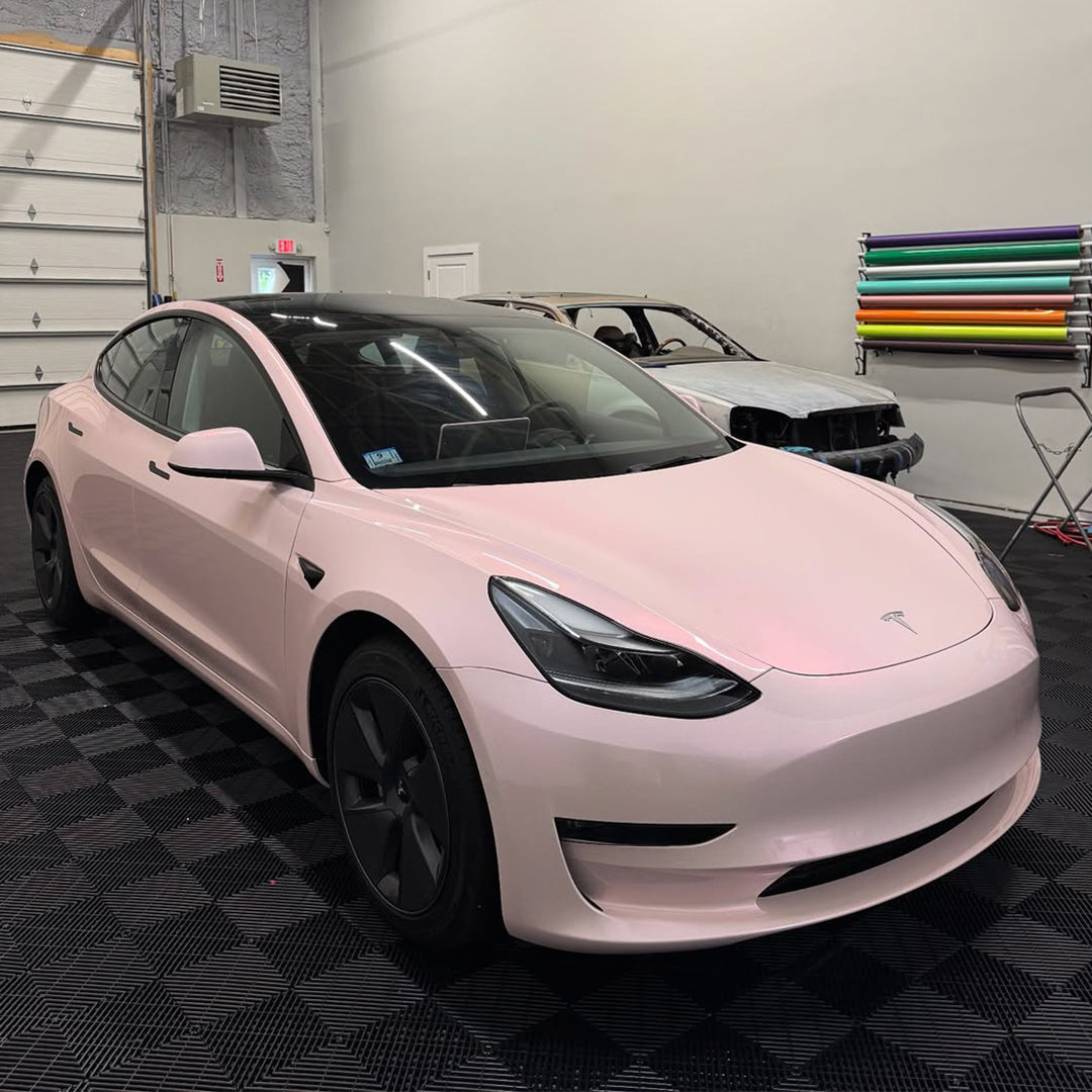 Candy Metallic Purple Pink Vinyl Wrap
