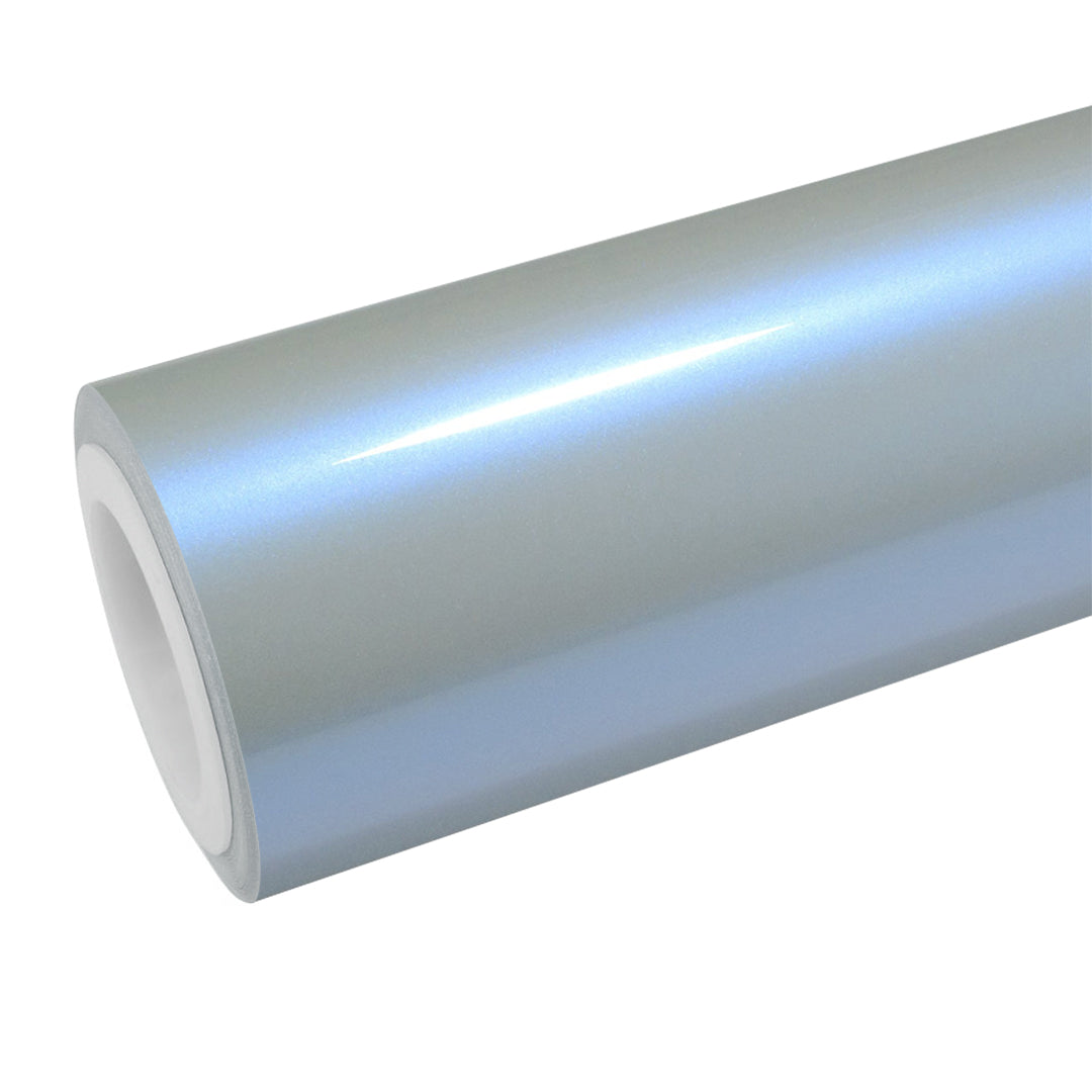 Candy Gloss Gray Blue Vinyl Wrap - product view 1