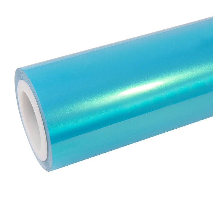 Candy Metallic Neon Light Blue Vinyl Wrap|Eowrap