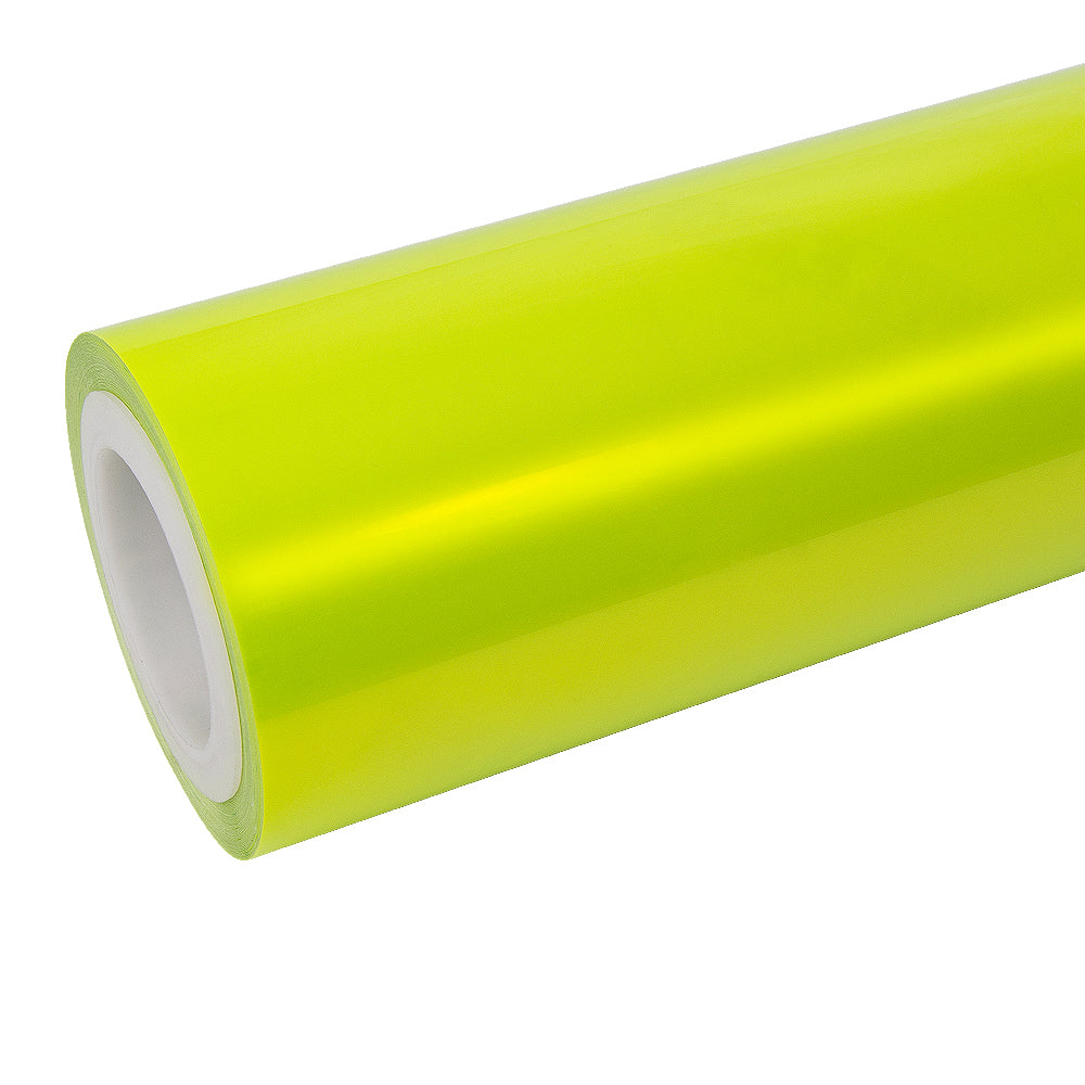 Candy Metallic Neon Yellow green Vinyl Wrap|Eowrap