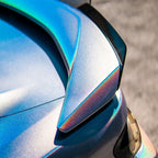 Matte Rainbow Laser Silver Vinyl Wrap - product view 9
