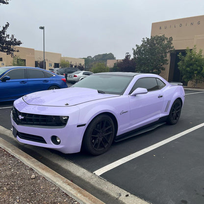 Chevrolet Camaro|Super Glossy Periwinkle Purple Vinyl Wrap|Eowrap