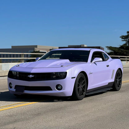 Chevrolet Camaro|Super Glossy Periwinkle Purple Vinyl Wrap|Eowrap