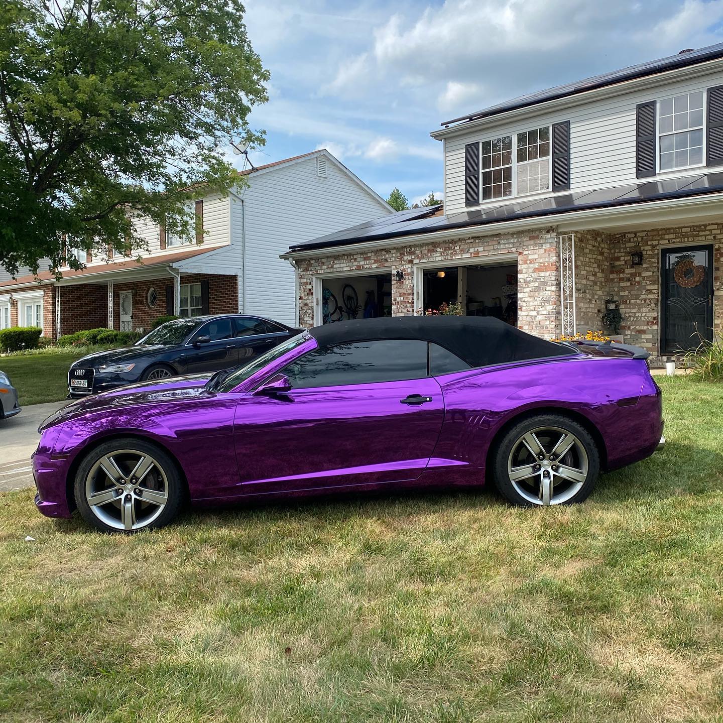 Chevrolet|Mirror Chrome Purple Vinyl Wrap|Eowrap