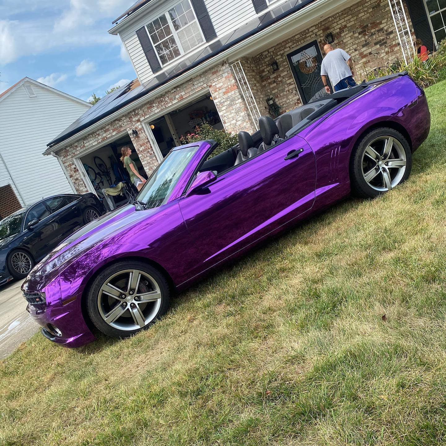 Chevrolet|Mirror Chrome Purple Vinyl Wrap|Eowrap