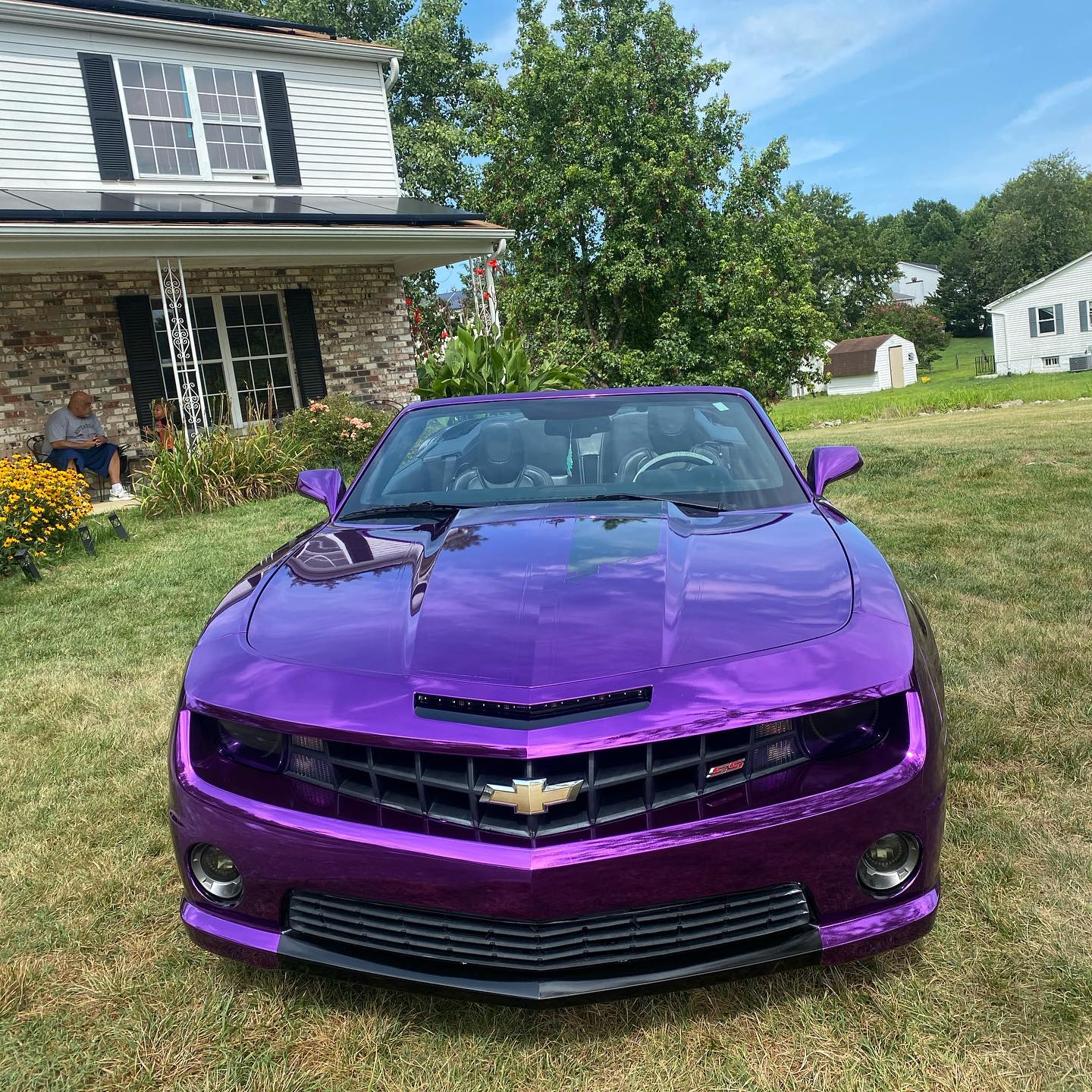 Chevrolet|Mirror Chrome Purple Vinyl Wrap|Eowrap