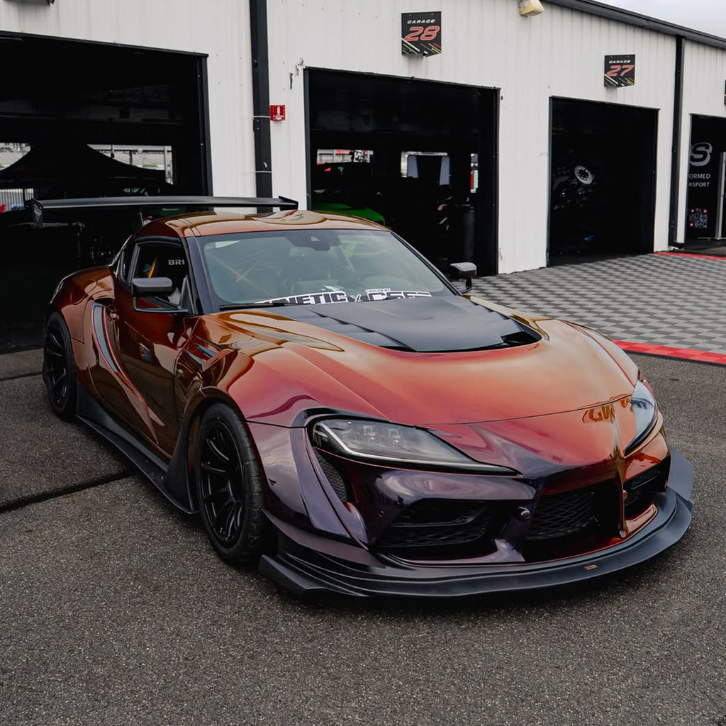 Gloss Color Shift Madeira Red Vinyl Wrap