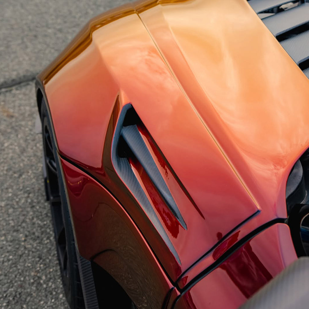 Gloss Color Shift Madeira Red Vinyl Wrap