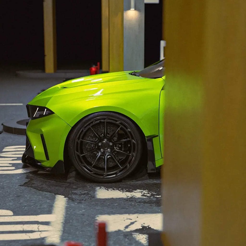 Coral Gloss Gold Green Vinyl Wrap