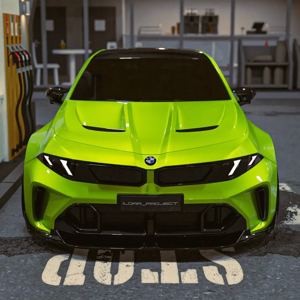 Coral Gloss Gold Green Vinyl Wrap