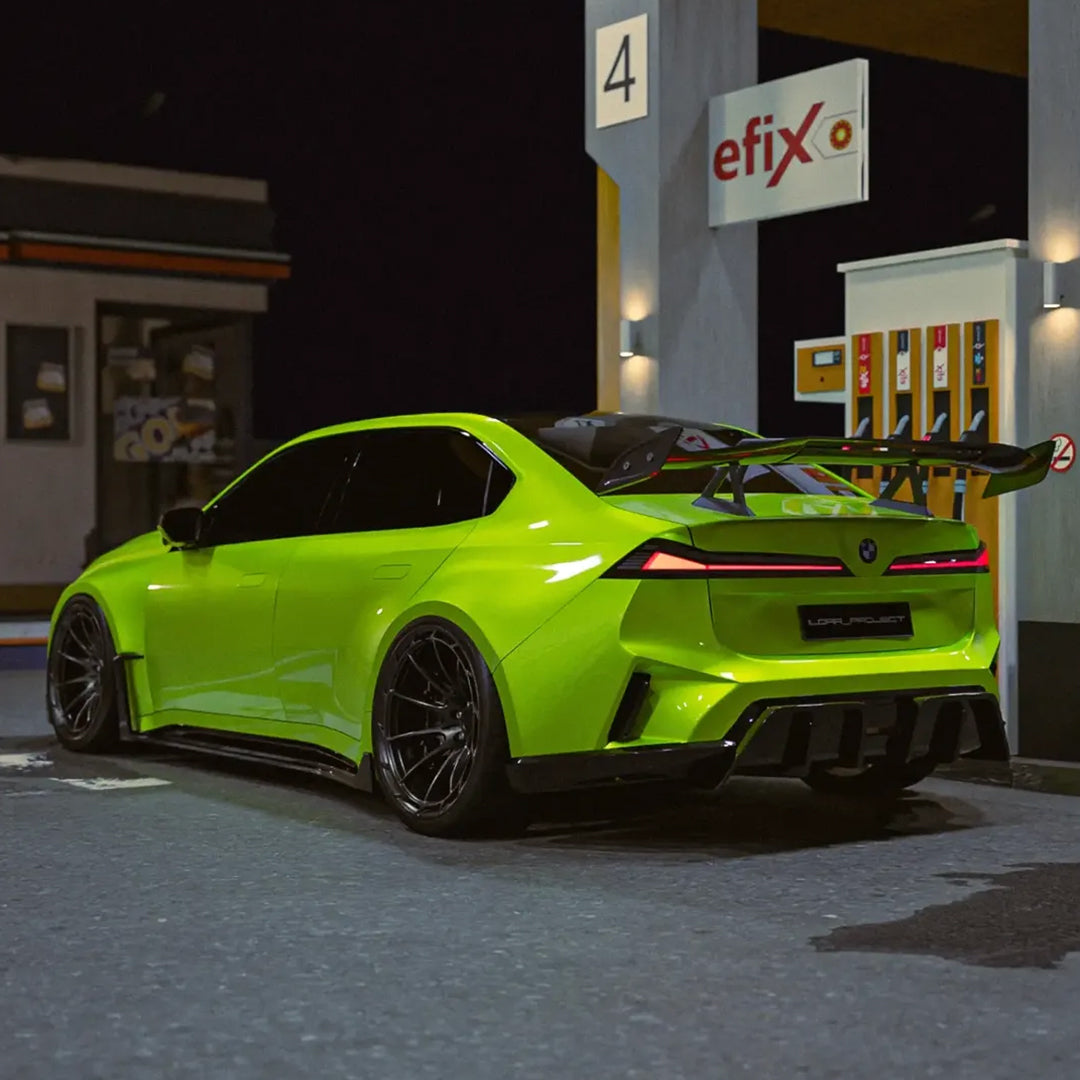 Coral Gloss Gold Green Vinyl Wrap