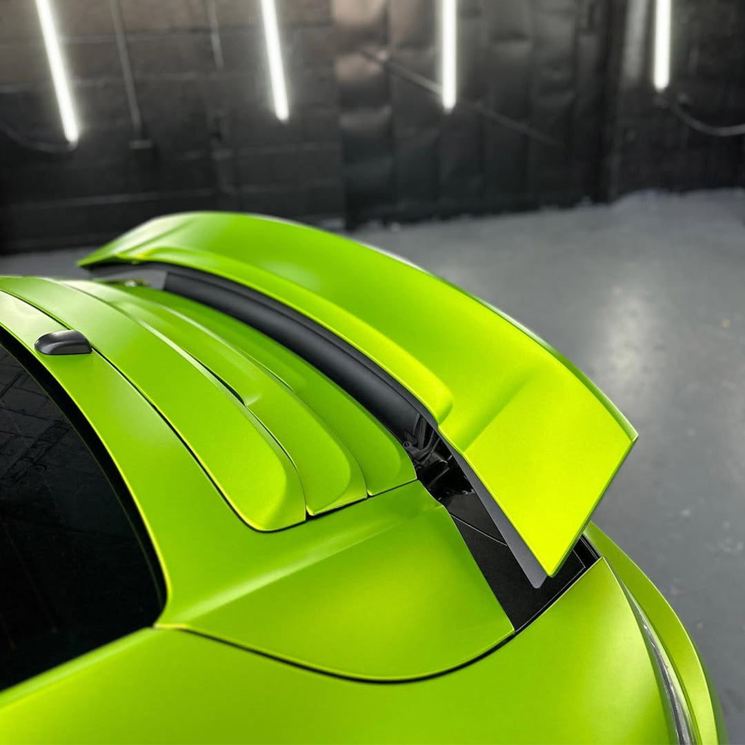 Coral Matte Gold Green Vinyl Wrap