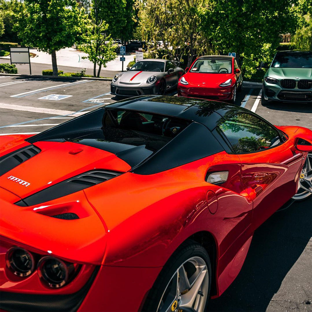 Crystal Ferrari Red PPF