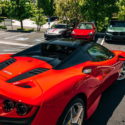 Crystal Ferrari Red PPF