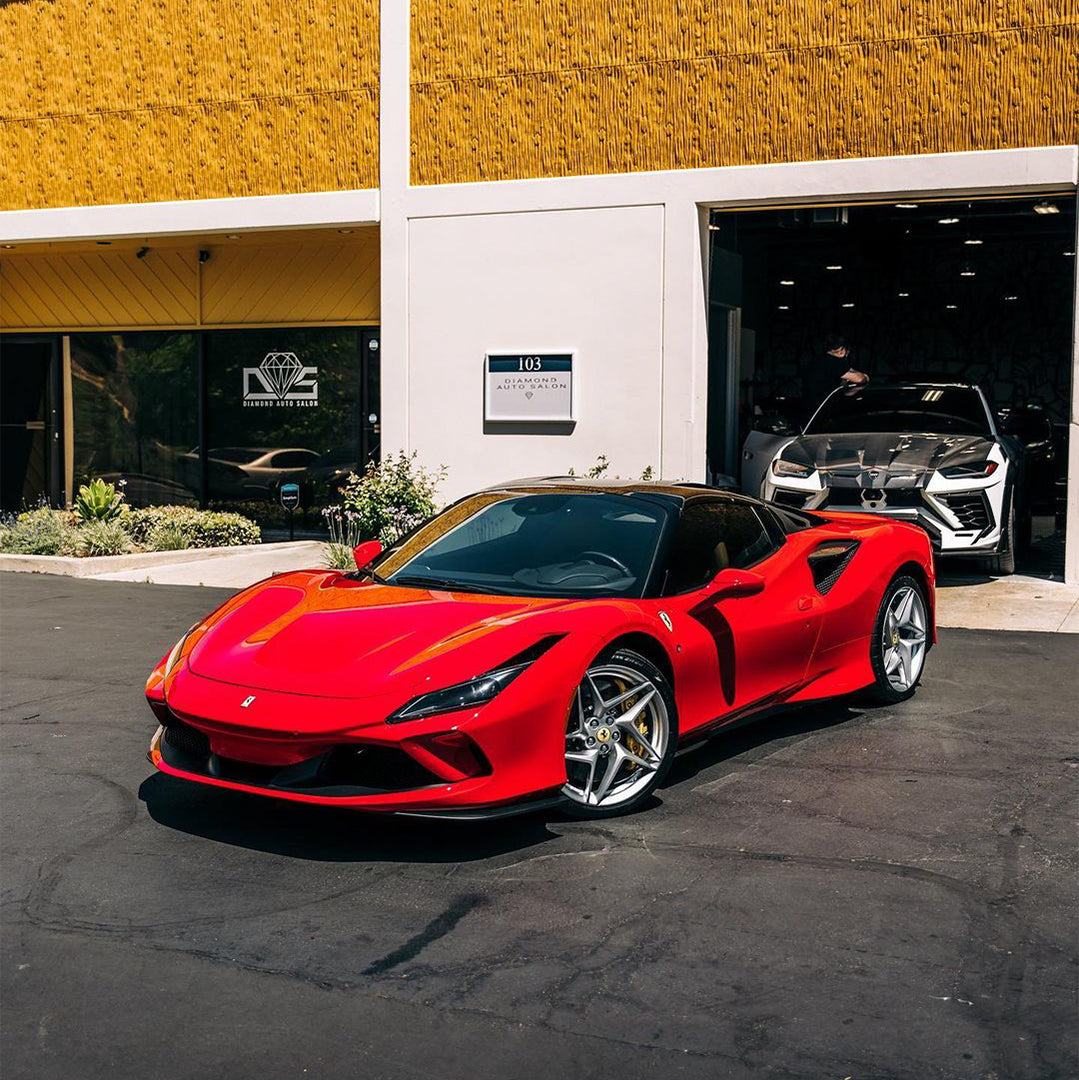 Crystal Ferrari Red PPF