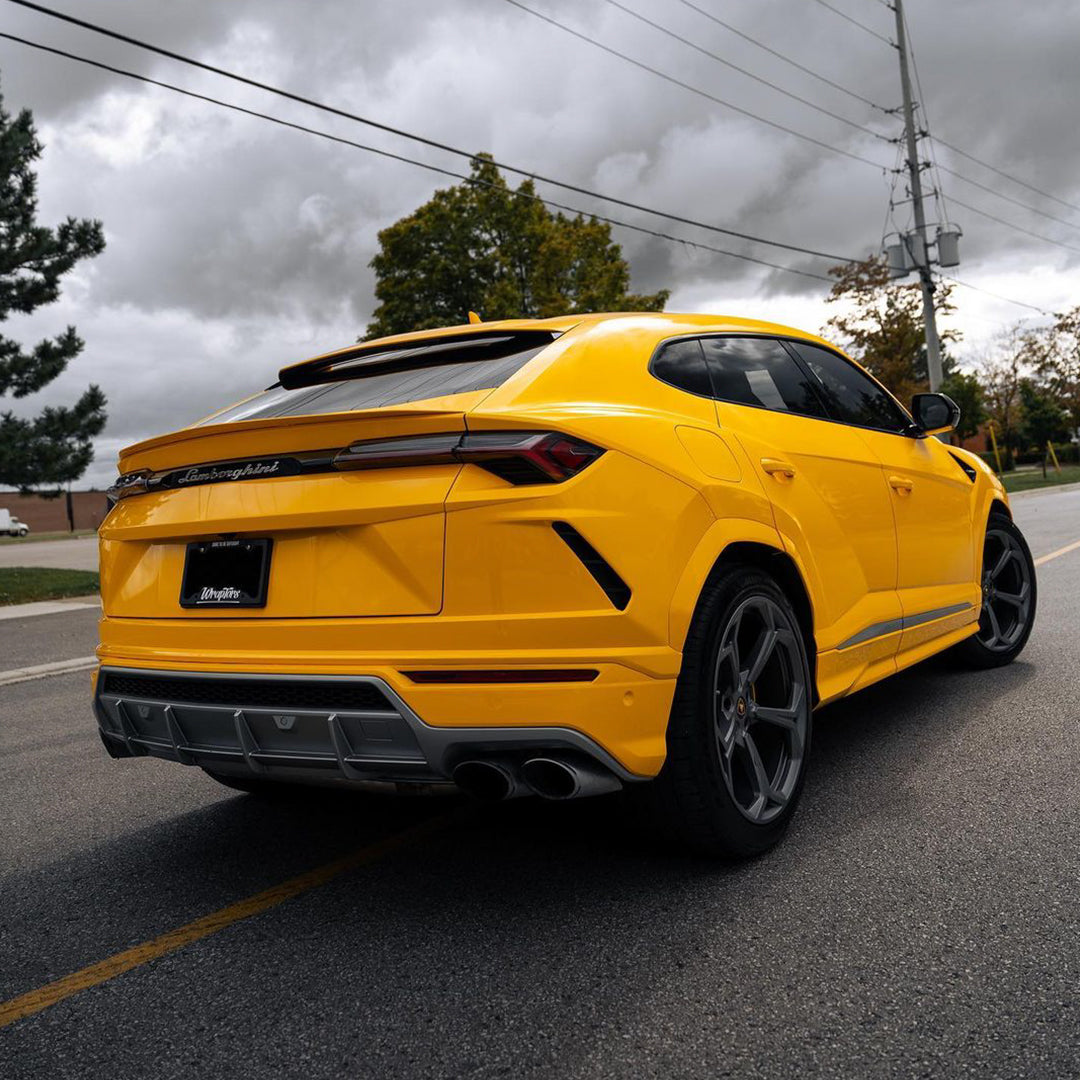 Crystal Racing Yellow PPF