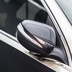 Gloss Spiral Black Carbon Fiber Vinyl Wrap - product view 3