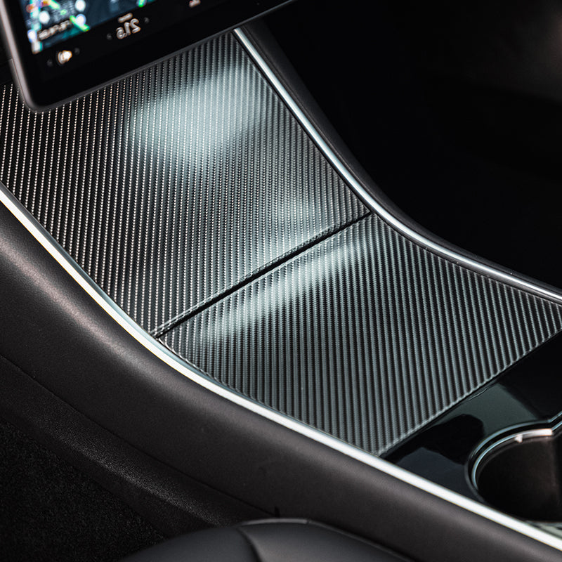 Eowrap Spiral Black Carbon Fiber Vinyl Wrap