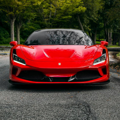 Ferrari SF90|High Glossy Ferrari Red Vinyl Wrap|Eowrap