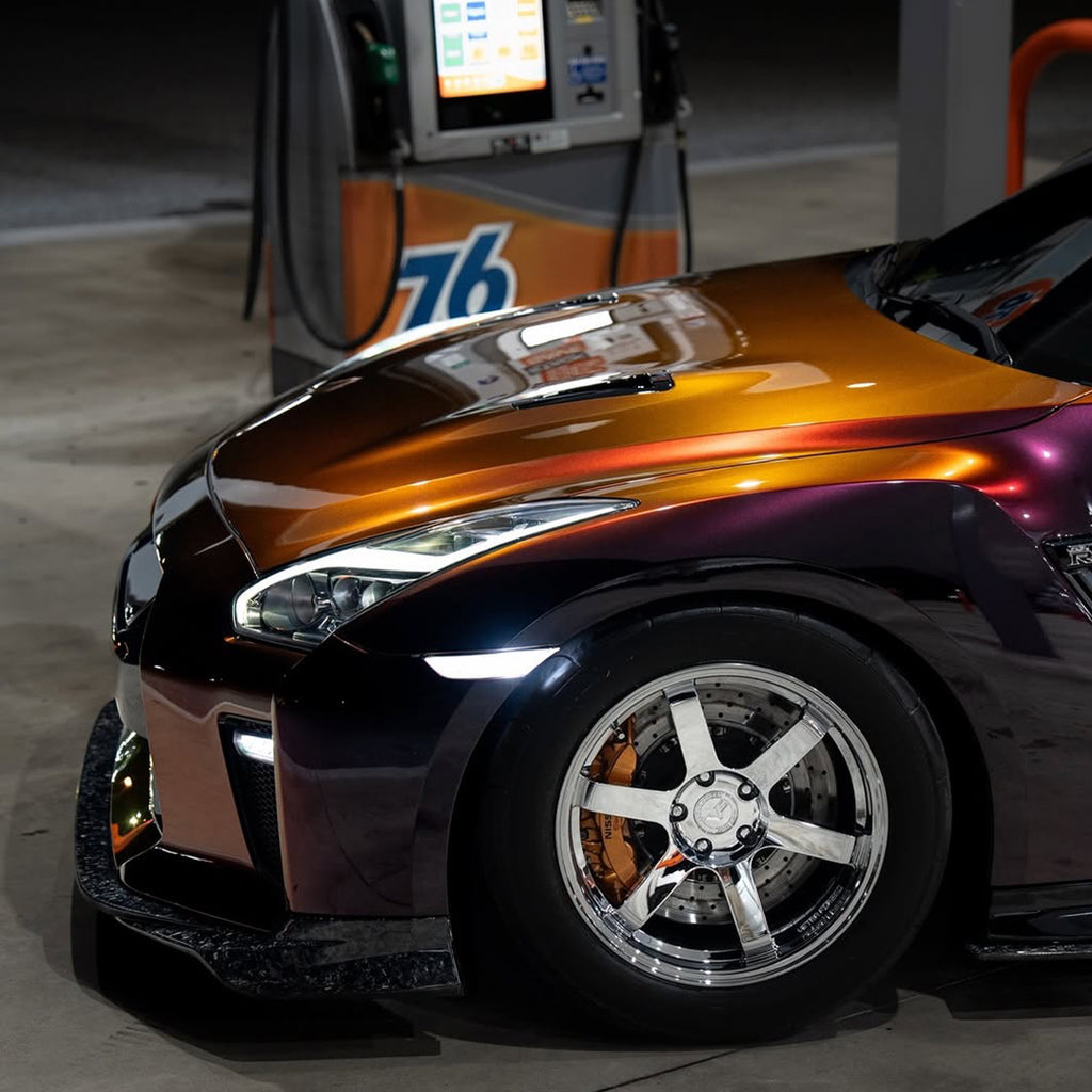 Galaxy Dust Gloss Phoenix Blaze Vinyl Wrap