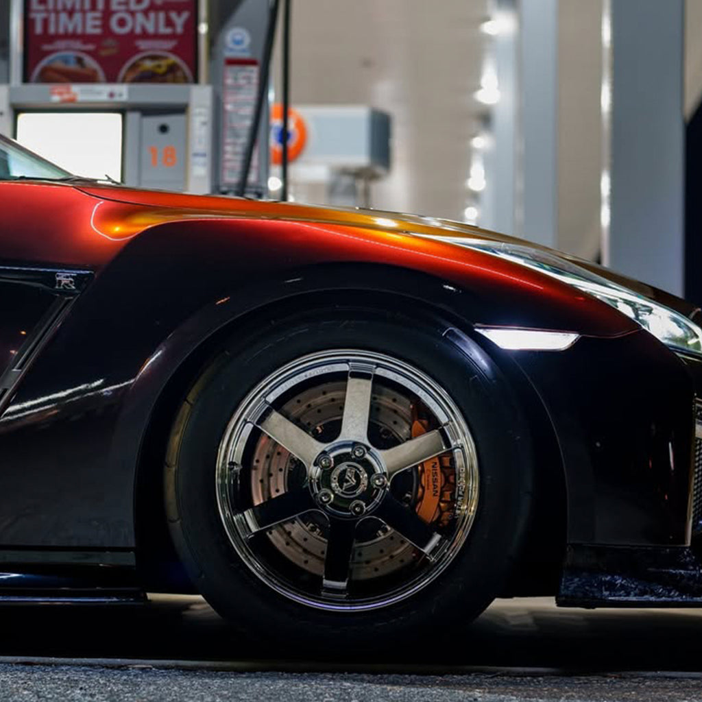 Galaxy Dust Gloss Phoenix Blaze Vinyl Wrap