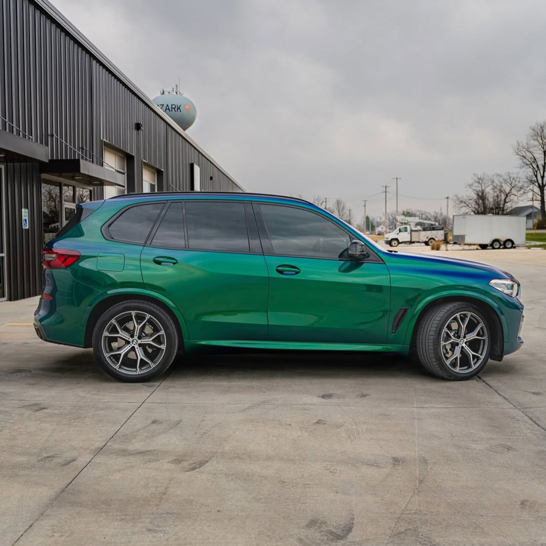 Galaxy Gloss Aurora Green Color Shift Vinyl Wrap