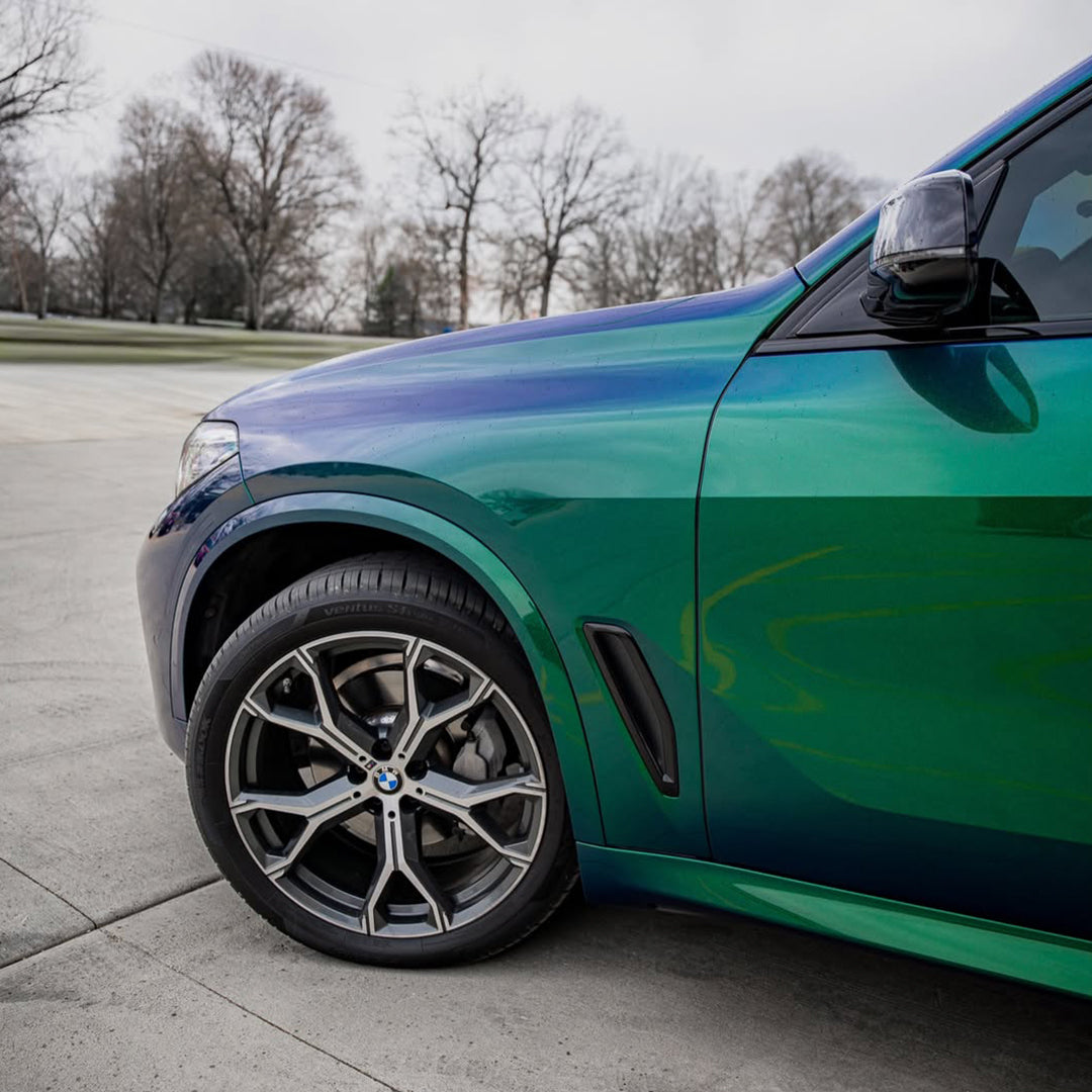 Galaxy Gloss Aurora Green Color Shift Vinyl Wrap