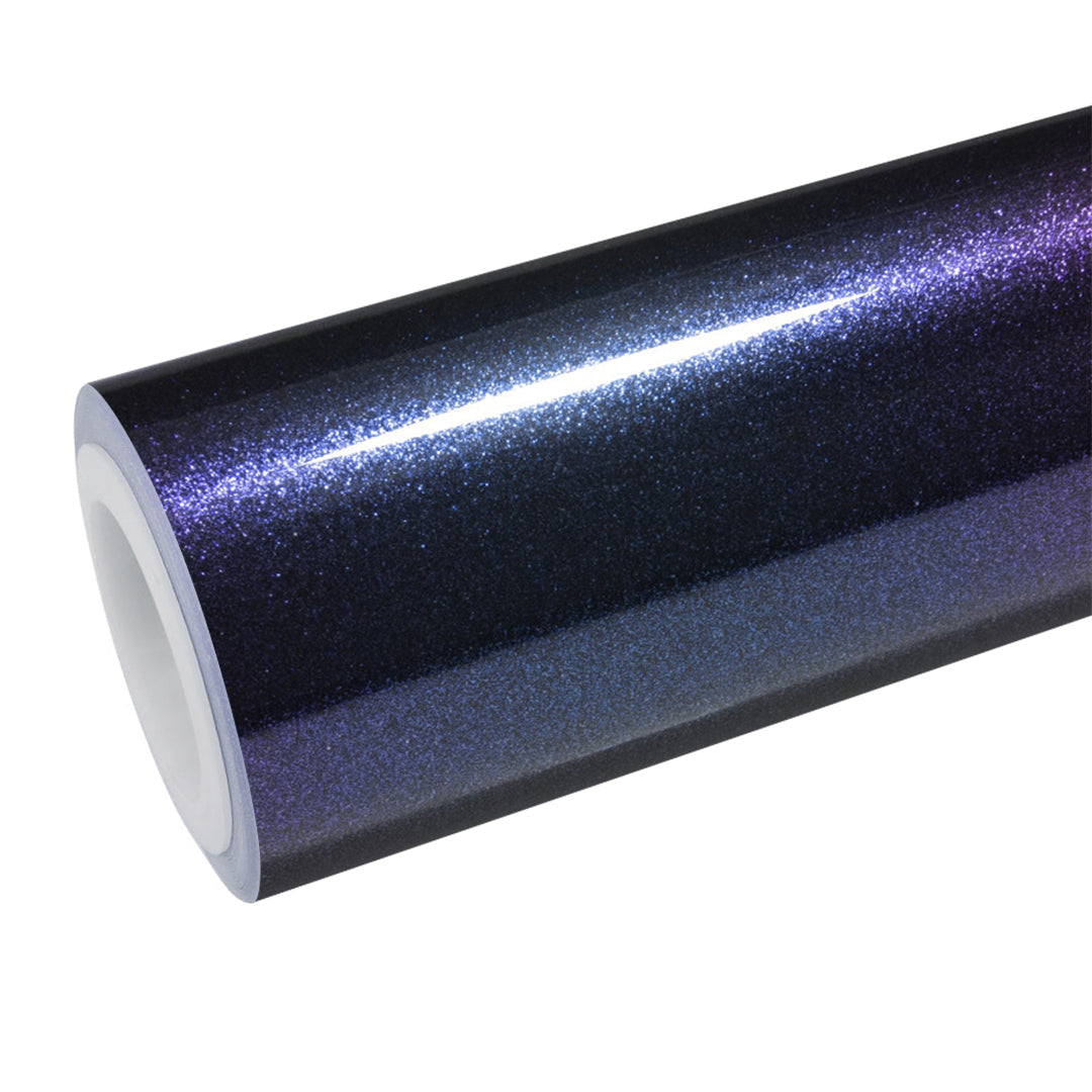 Galaxy Gloss Purple Blue Vinyl Wrap