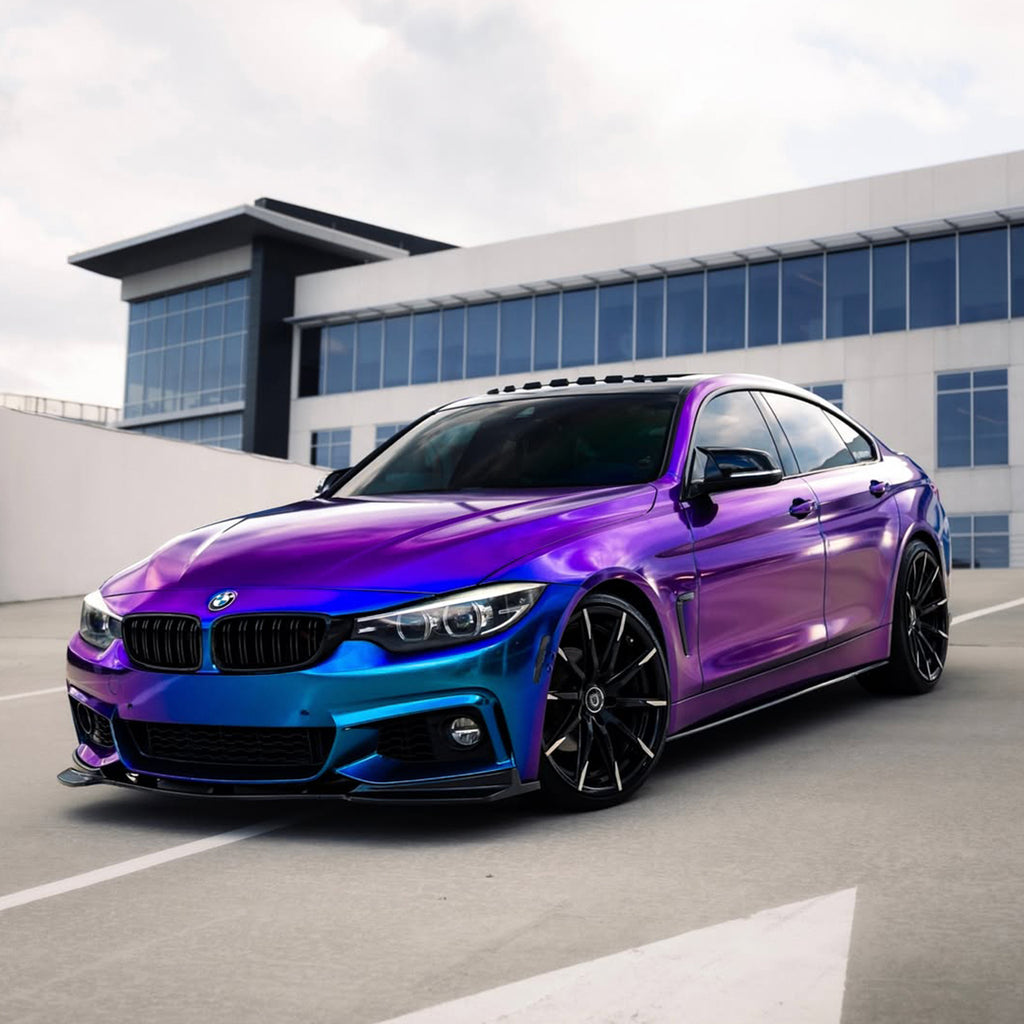 Galaxy Gloss Roaring Purple Color Shift Vinyl Wrap
