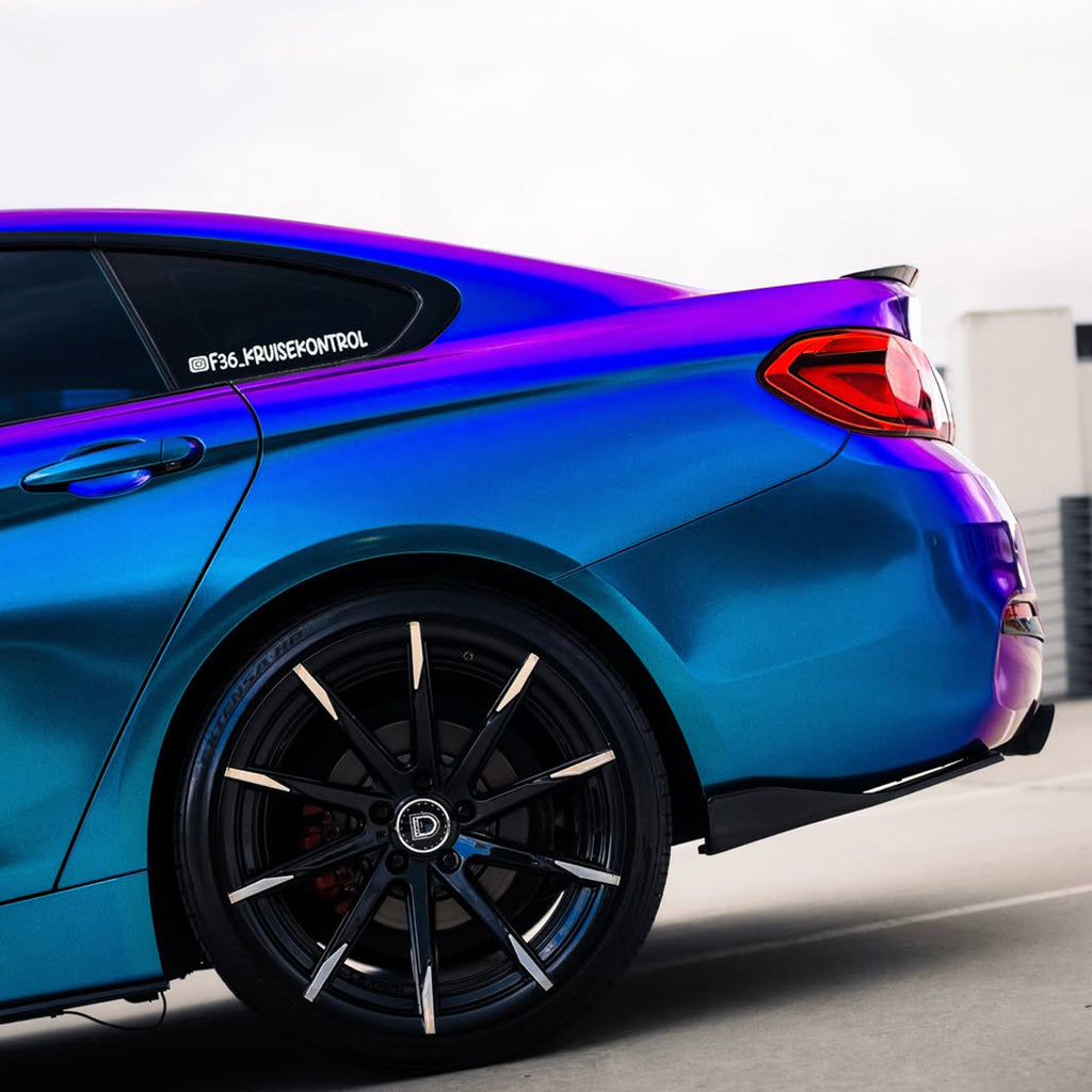 Galaxy Gloss Roaring Purple Color Shift Vinyl Wrap