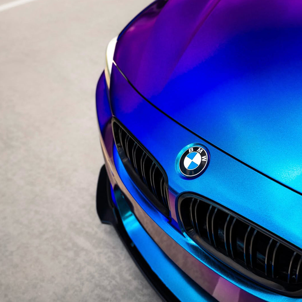 Galaxy Gloss Roaring Purple Color Shift Vinyl Wrap