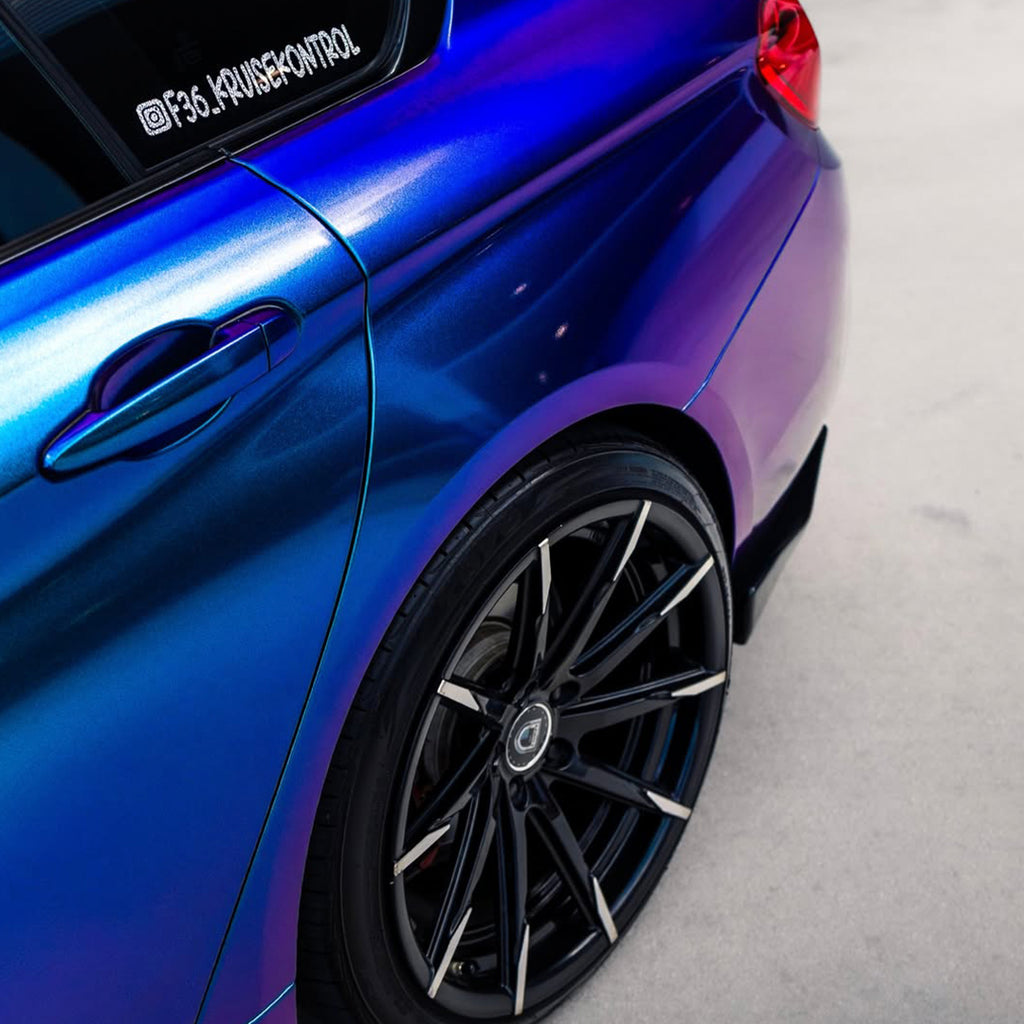 Galaxy Gloss Roaring Purple Color Shift Vinyl Wrap