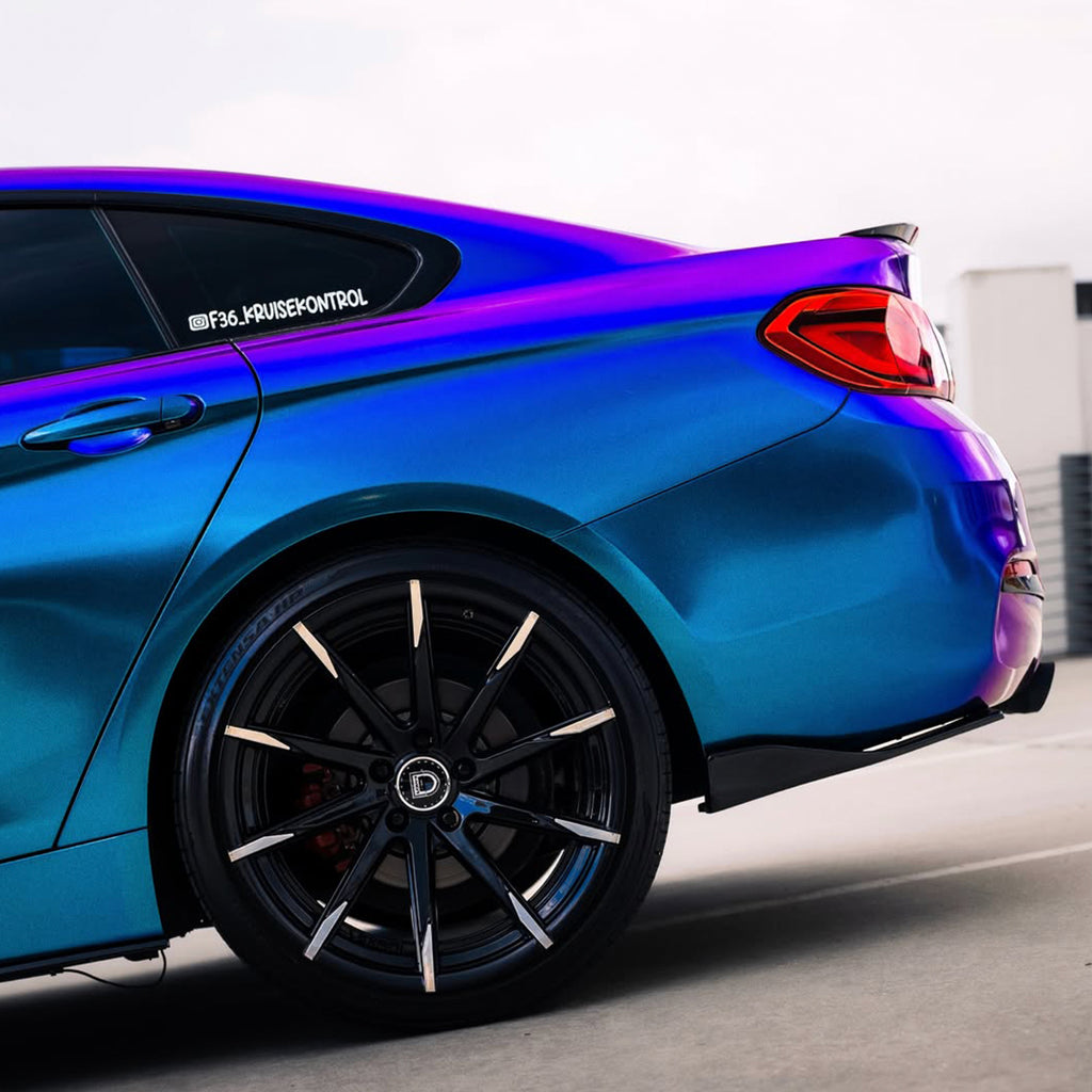 Galaxy Gloss Roaring Purple Color Shift Vinyl Wrap