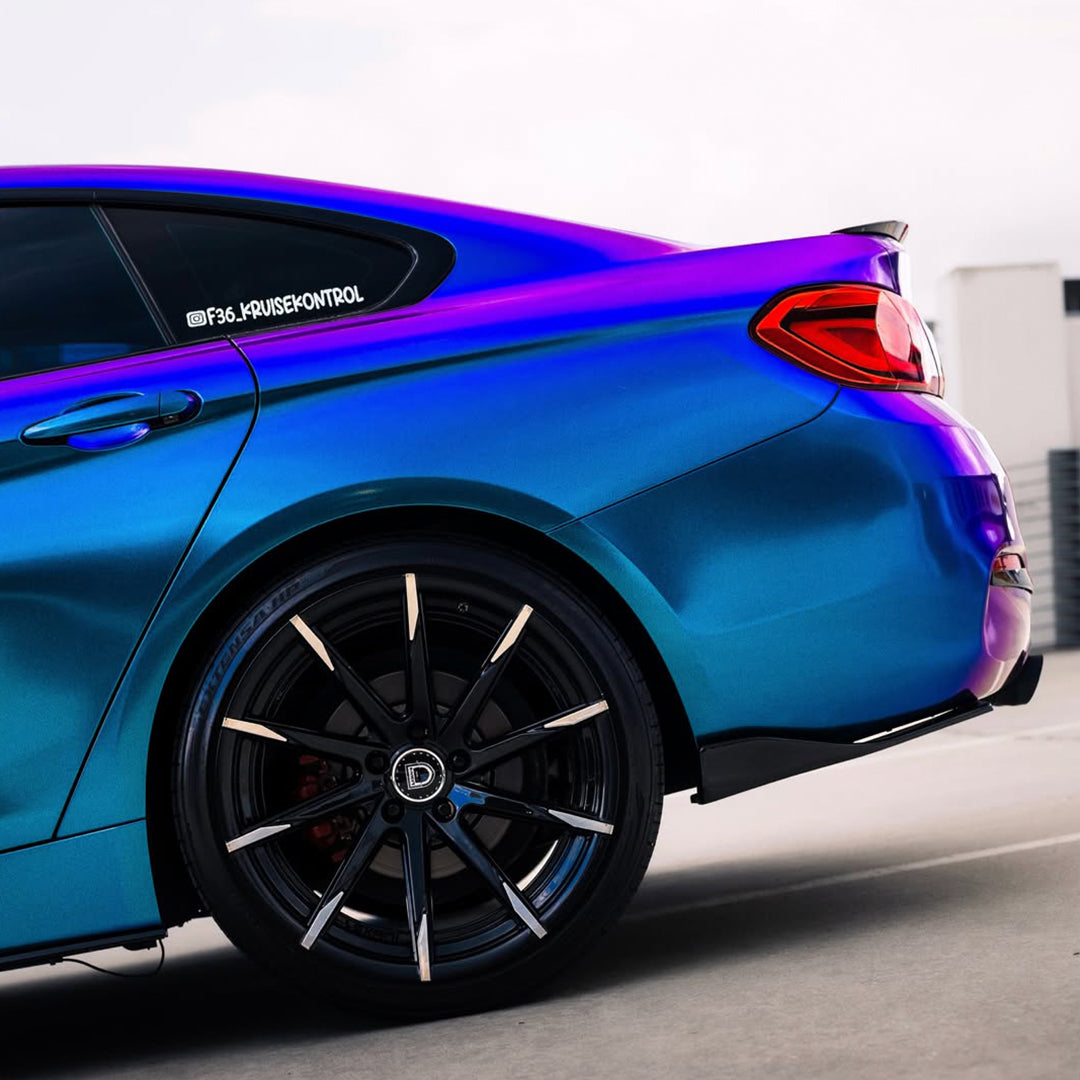 Galaxy Gloss Roaring Purple Color Shift Vinyl Wrap