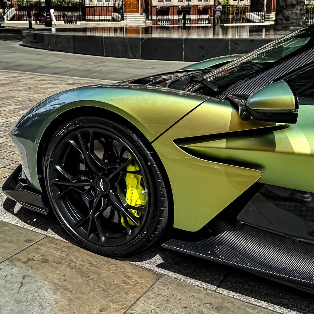 Galaxy Gloss Spring Green Vinyl Wrap