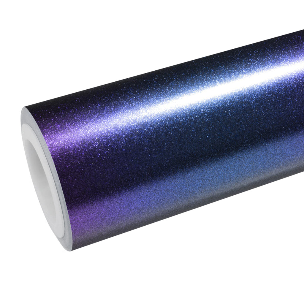 Galaxy Matte Purple Blue Vinyl Wrap - product view 1