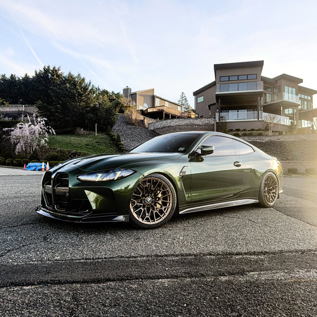 Glossy Metallic Sacramento Green Vinyl Wrap