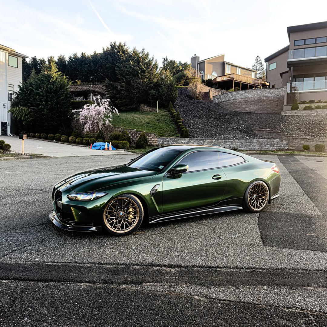 Glossy Metallic Sacramento Green Vinyl Wrap