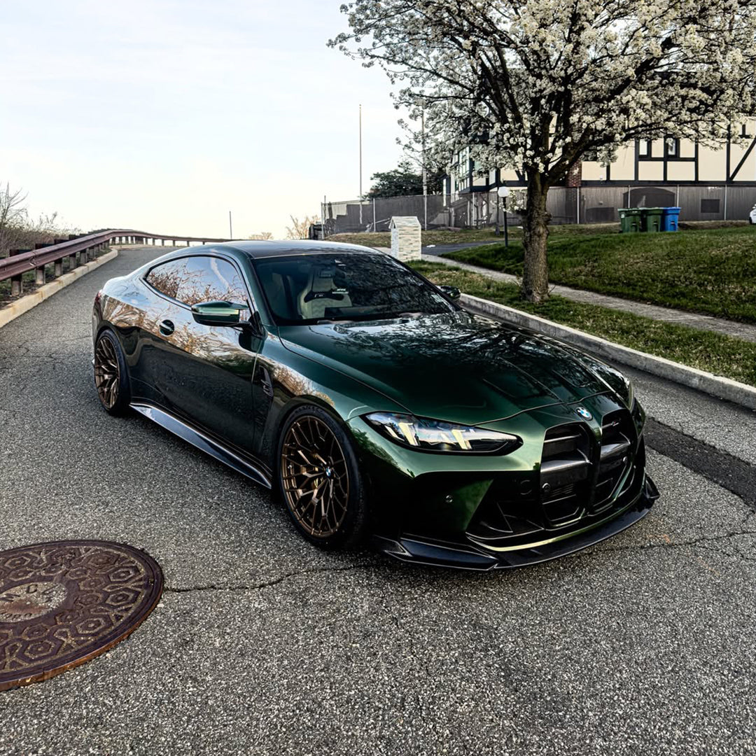 Glossy Metallic Sacramento Green Vinyl Wrap