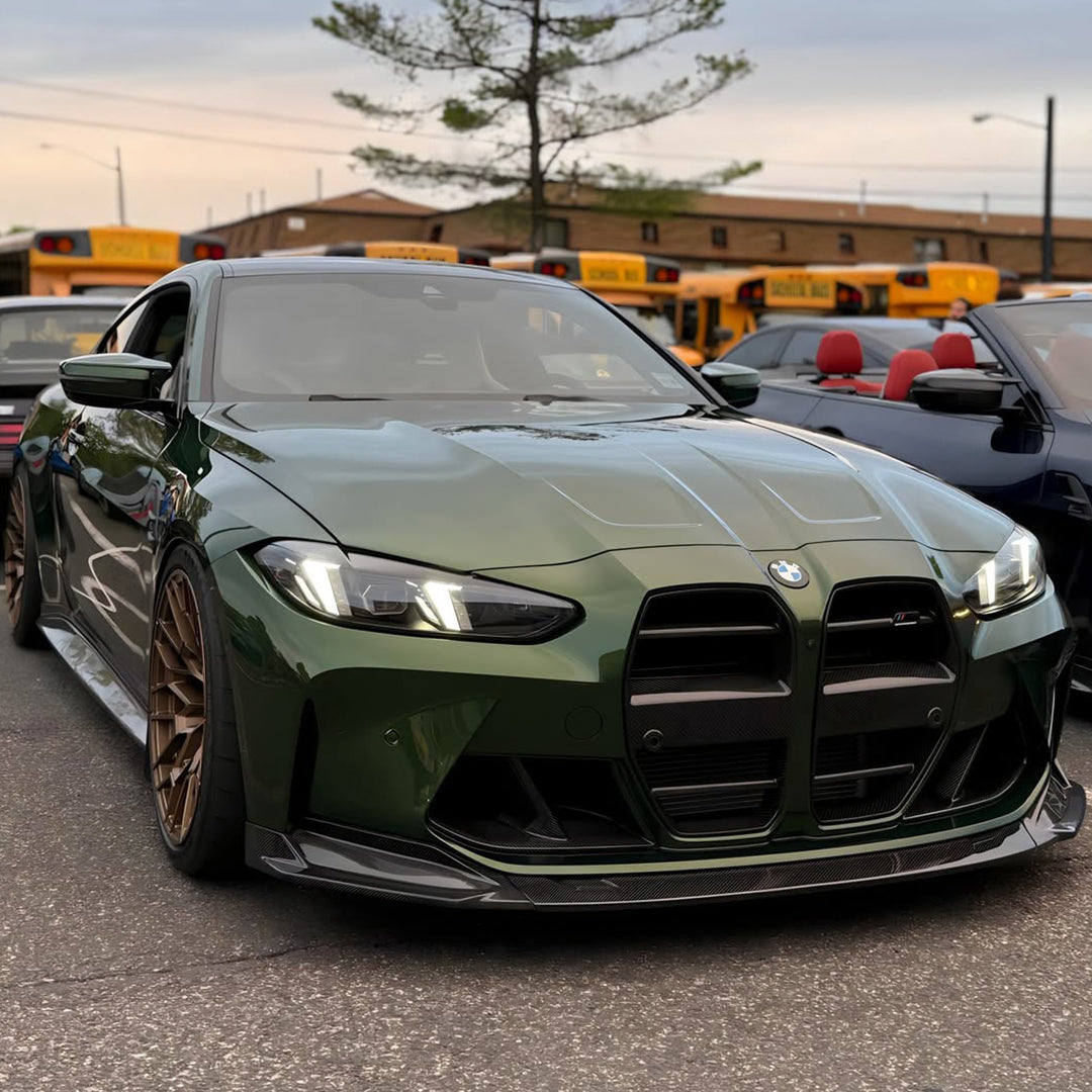 Gloss Metallic Sacramento Green Vinyl Wrap