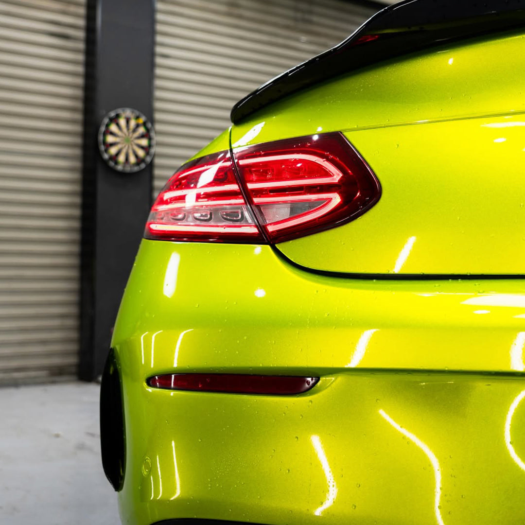 Gloss Austin Lime Yellow Vinyl Wrap
