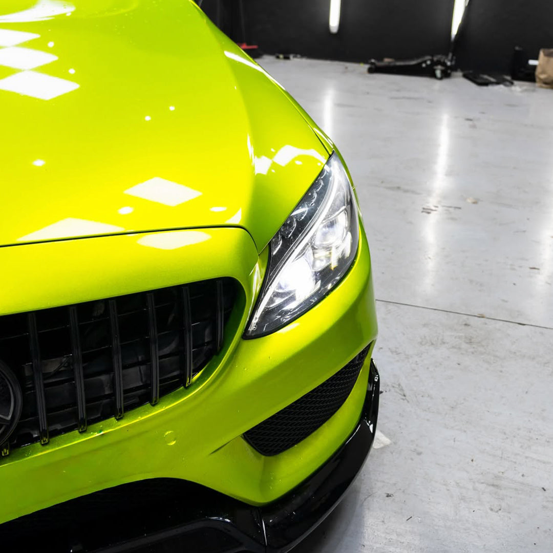 Gloss Austin Lime Yellow Vinyl Wrap