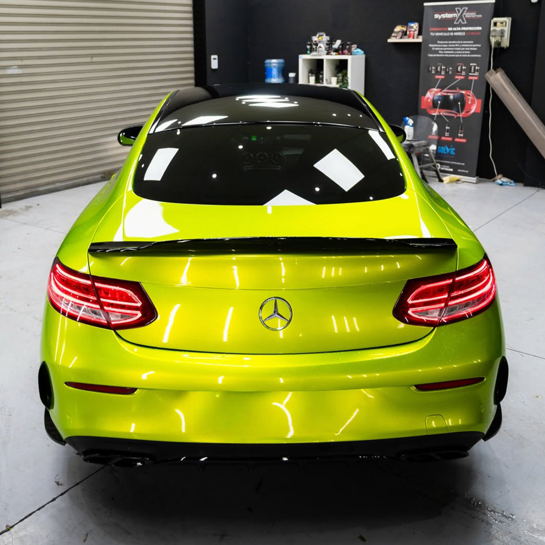 Gloss Austin Lime Yellow Vinyl Wrap