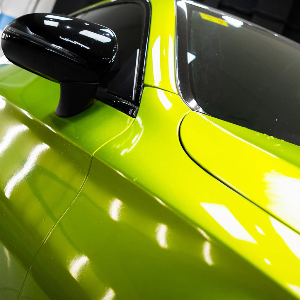 Gloss Austin Lime Yellow Vinyl Wrap