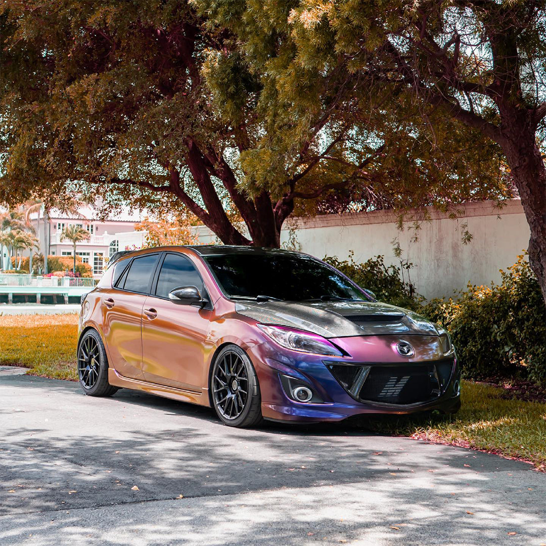 Gloss Blue Shift Purple Vinyl Wrap
