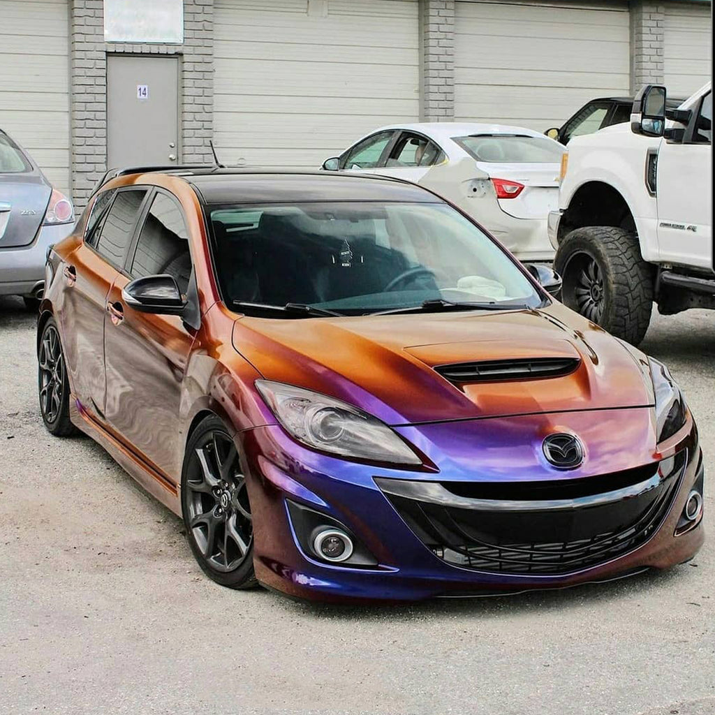 Gloss Blue Shift Purple Vinyl Wrap