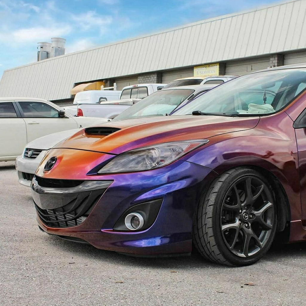 Gloss Blue Shift Purple Vinyl Wrap