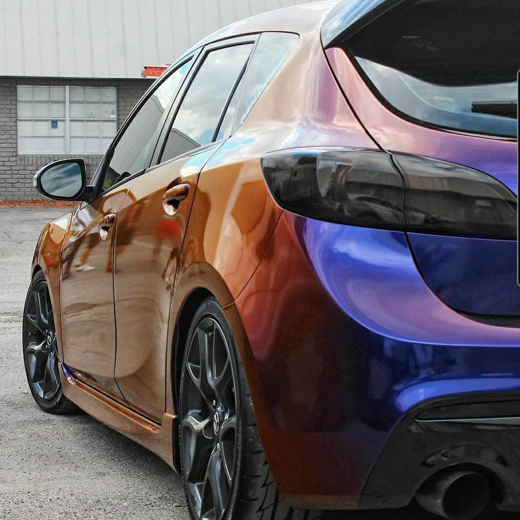 Gloss Blue Shift Purple Vinyl Wrap